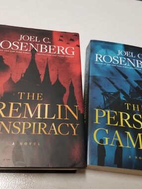 2 Joel Rosenberg Political Thriller Novels Adventure Assassin CIA Suspense